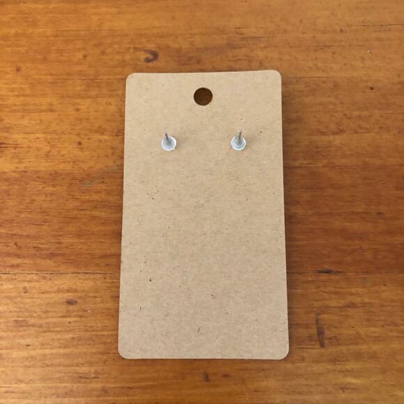 Hand Painted Red Cherry’s Stud Earrings Hypoallergenic Lightweight Posts - Picture 2 of 6